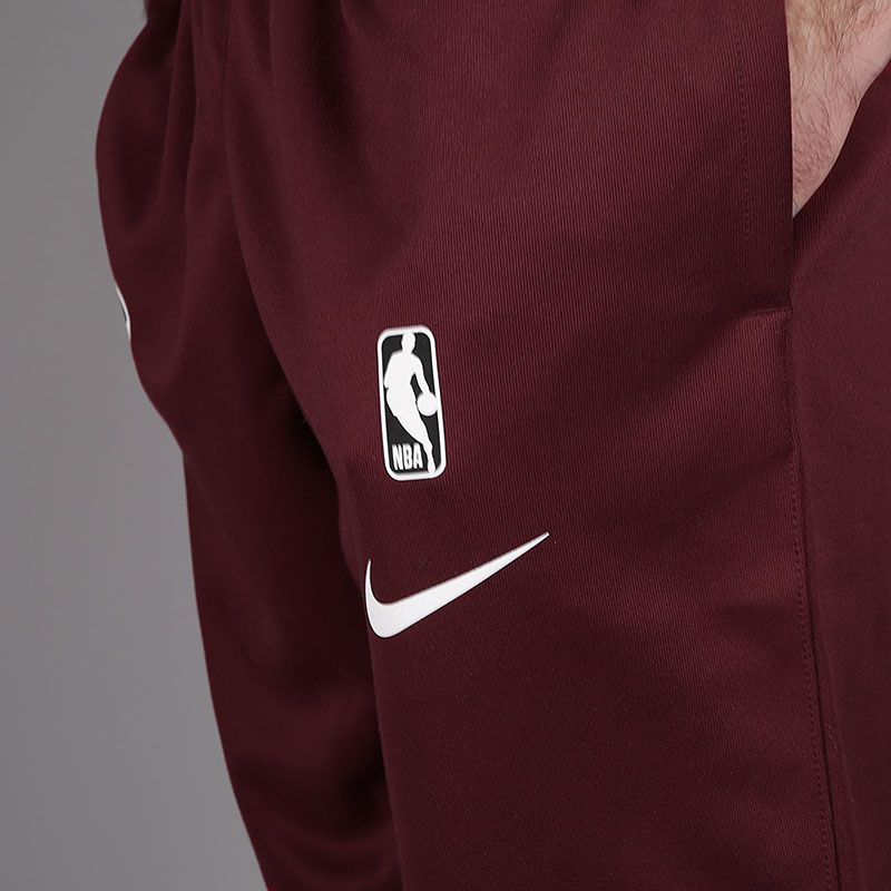 мужские бордовые брюки Nike NBA Cleveland Cavaliers AR9900-677 - цена, описание, фото 3